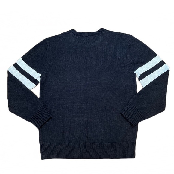 🖤 H&M Divided Sweater with Numbers | Black & White | Crew Neck | Wool Blend - Picture 2 of 9